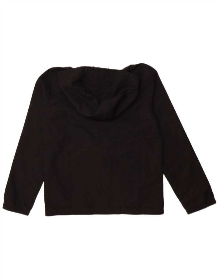 Дождевик с капюшоном Under Armour для мальчиков 11–12 лет, большая черная цветная блокировка