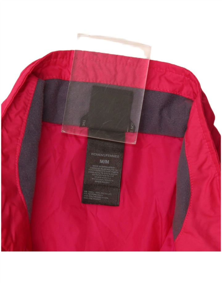 Женская стеганая куртка The North Face UK 12, полиэстер среднего розового цвета