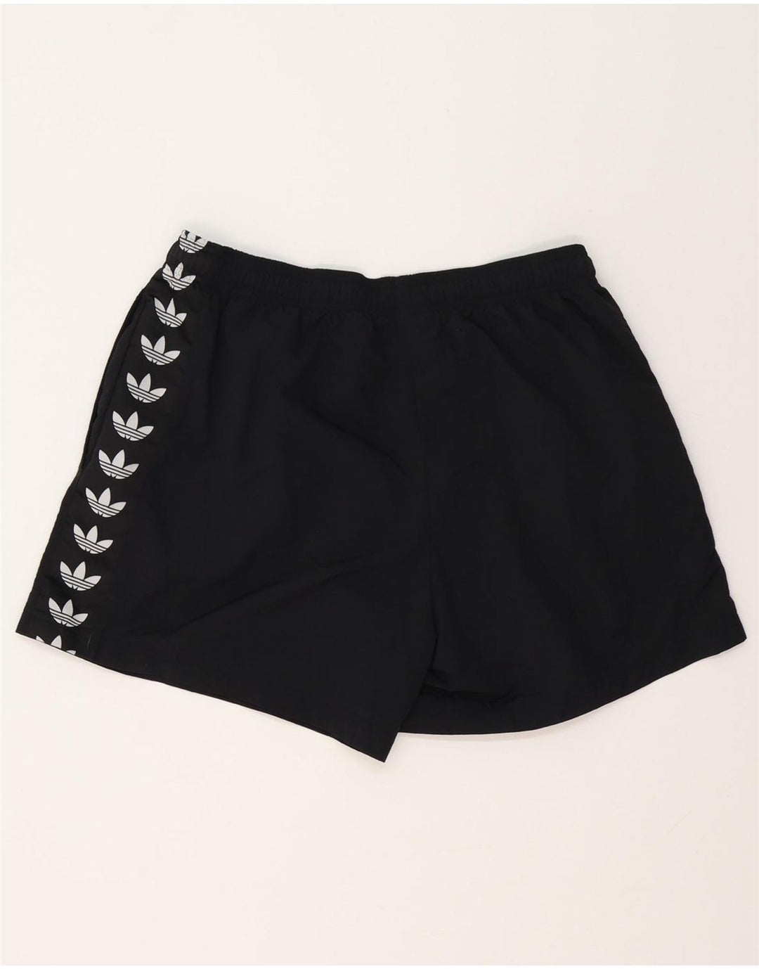 Мужские спортивные шорты ADIDAS с рисунком, большие черные, полиэстер
