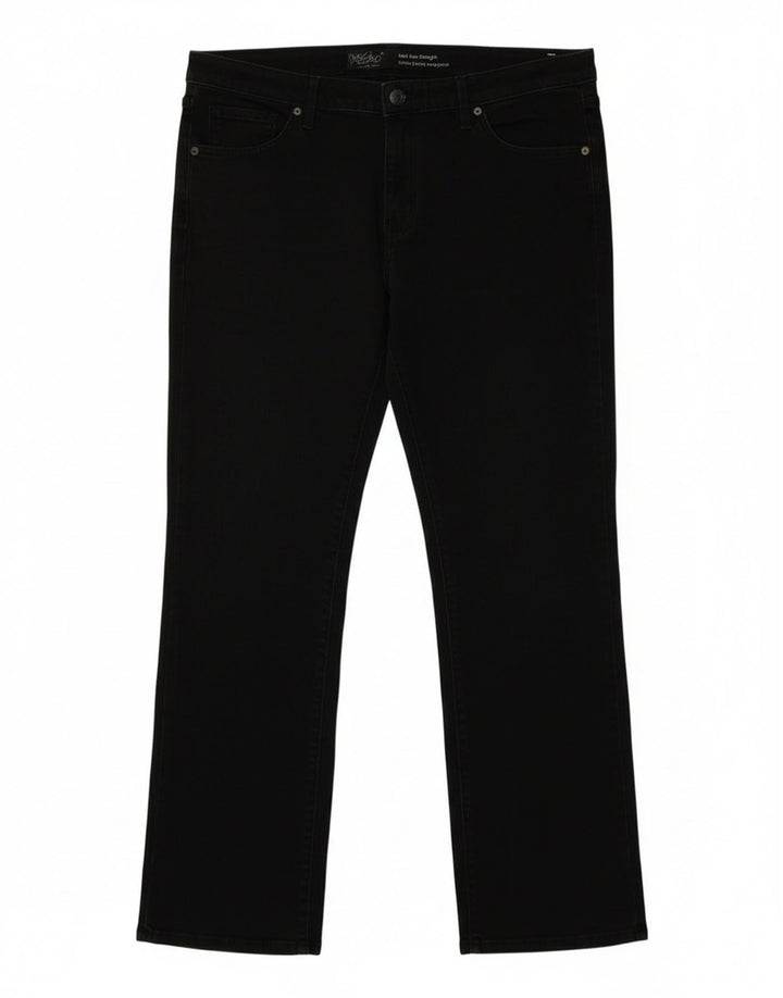 Женские прямые джинсы Mossimo Super Strech со средней посадкой США 18 2XL W40 L29 Серые