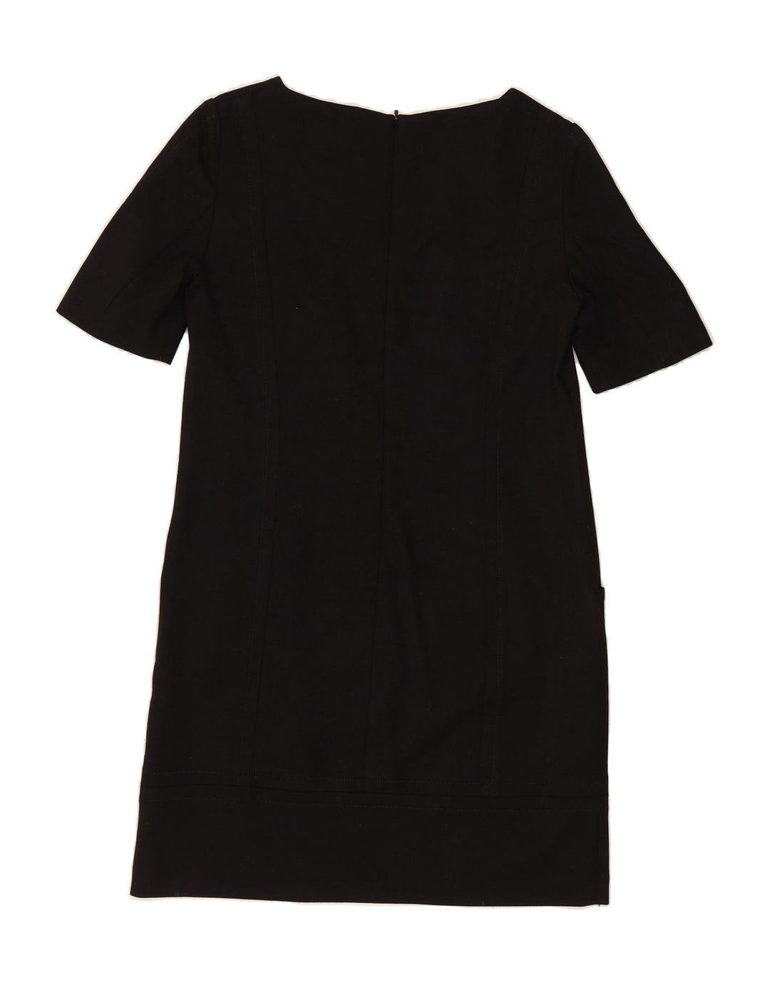 MASSIMO DUTTI Womens Sheath Dress EU 40 Medium Black Wool Vintage Massimo Dutti and Second-Hand Massimo Dutti from Messina Hembry 