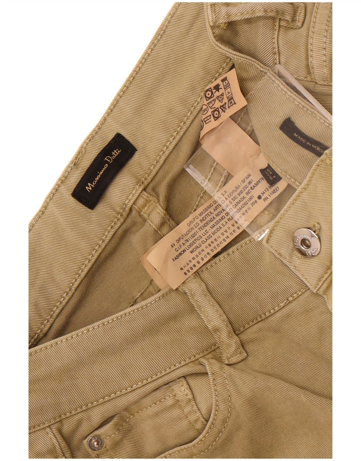 Женские брюки карго скинни Massimo Dutti EU 40 Medium W30 L29 Хаки