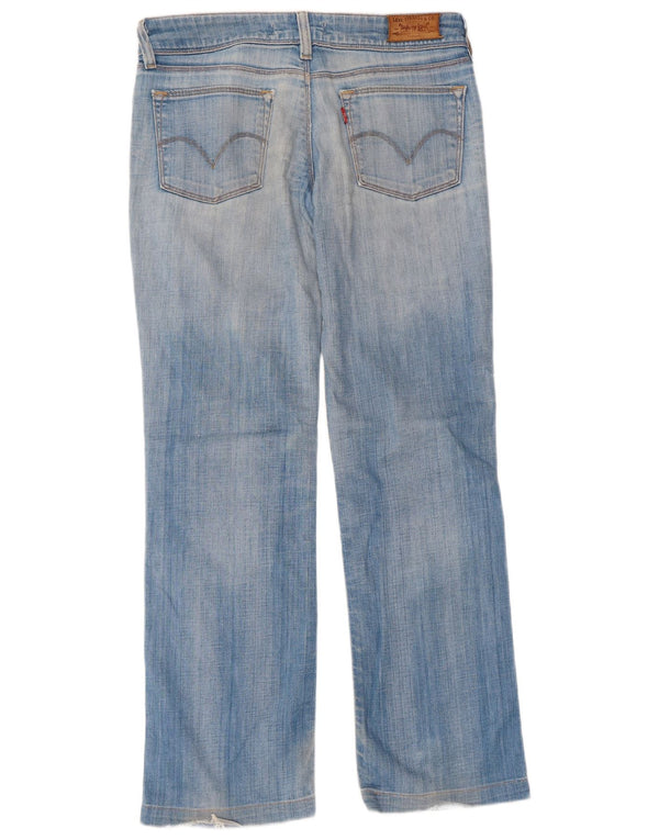 Женские прямые джинсы Levi's 570 W34 L29 синие, хлопок