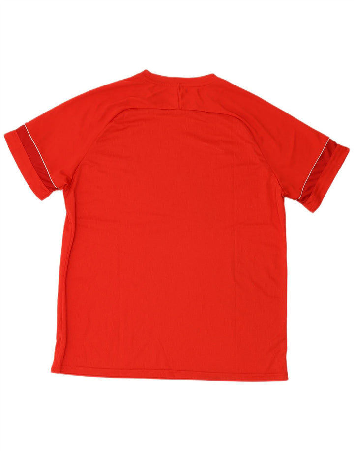 NIKE Mens Dri Fit T-Shirt Top 2XL Red Polyester