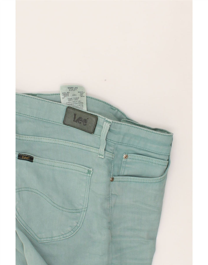 LEE Womens Scarlett Slim Jeans W28 L33  Blue Cotton Vintage Lee and Second-Hand Lee from Messina Hembry 