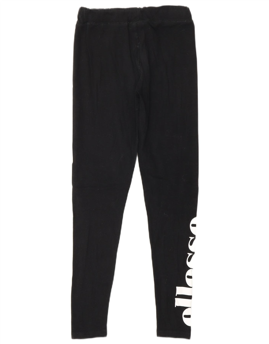 Женские леггинсы с рисунком ELLESSE UK 8, маленькие, черные