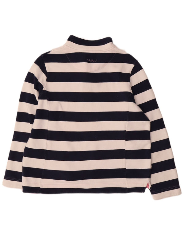 Crew Clothing Женский свитер-свитшот UK 18 XL Темно-синий в полоску