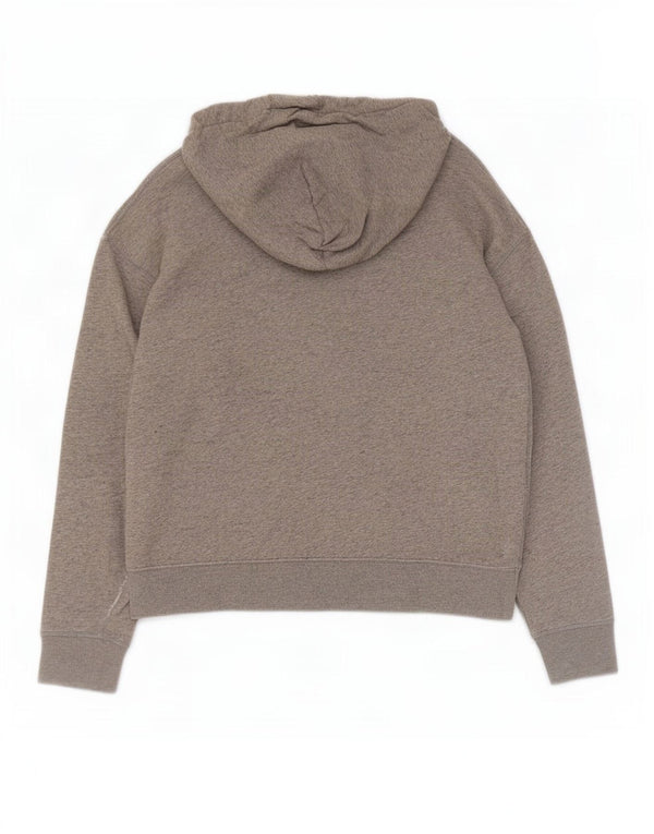 Женский джемпер с капюшоном с рисунком Polo Ralph Lauren, Великобритания, 18 XL, серый хлопок