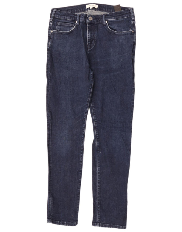 Мужские узкие джинсы Reiss W34 L30, темно-синий, хлопок