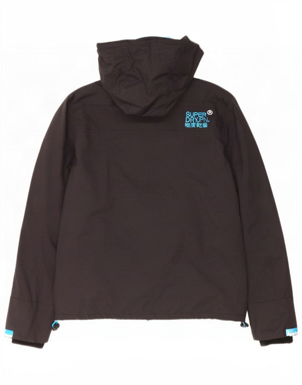 Женская ветровка с рисунком Superdry The Windcheater UK 18 XL, черная
