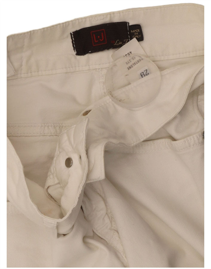 Женские узкие джинсы Liu Jo W29 L30 белые