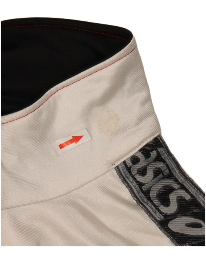 Мужской спортивный костюм Asics Graphic Top Jacket IT 48, средний красный, нейлон с цветными блоками