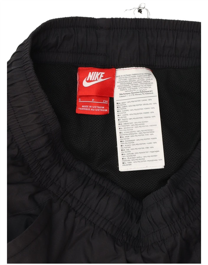 Мужские спортивные шорты Nike, маленькие черные из полиэстера
