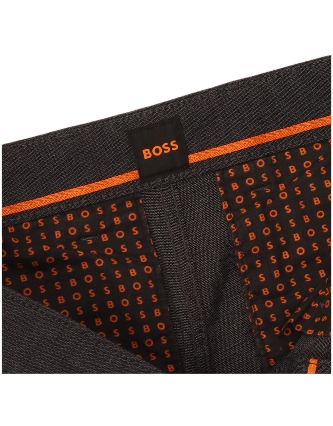 Мужские прямые брюки-чиносы Hugo Boss W34 L32 серые