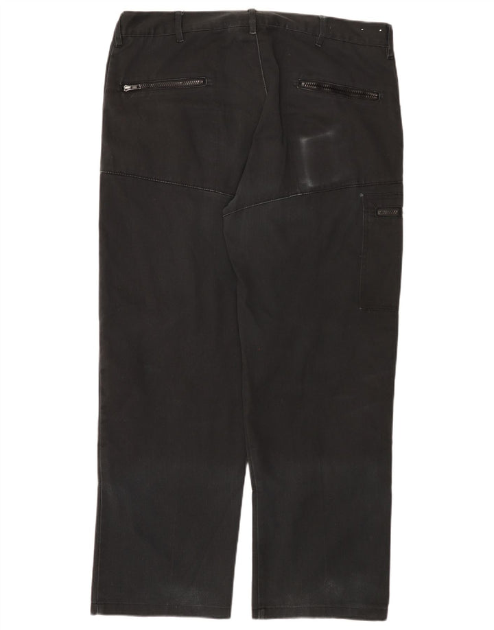 Мужские прямые брюки-карго Dickies W38 L29, черный полиэстер
