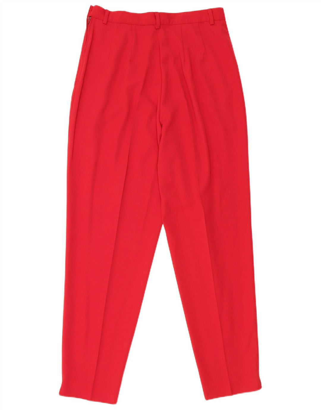 Женские костюмные брюки Benetton IT 44 Medium W26 L28 Красный Полиэстер
