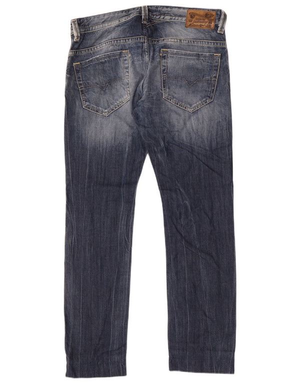 Мужские джинсы скинни Diesel Thavar W32 L32, синие, хлопок