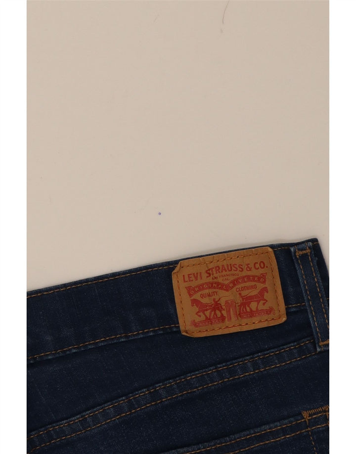 LEVI'S Womens Denim Shorts W29 Medium  Navy Blue Cotton Vintage Levi's and Second-Hand Levi's from Messina Hembry 