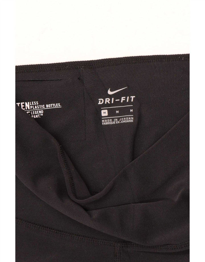 Женские леггинсы Nike UK 14, средние, черные