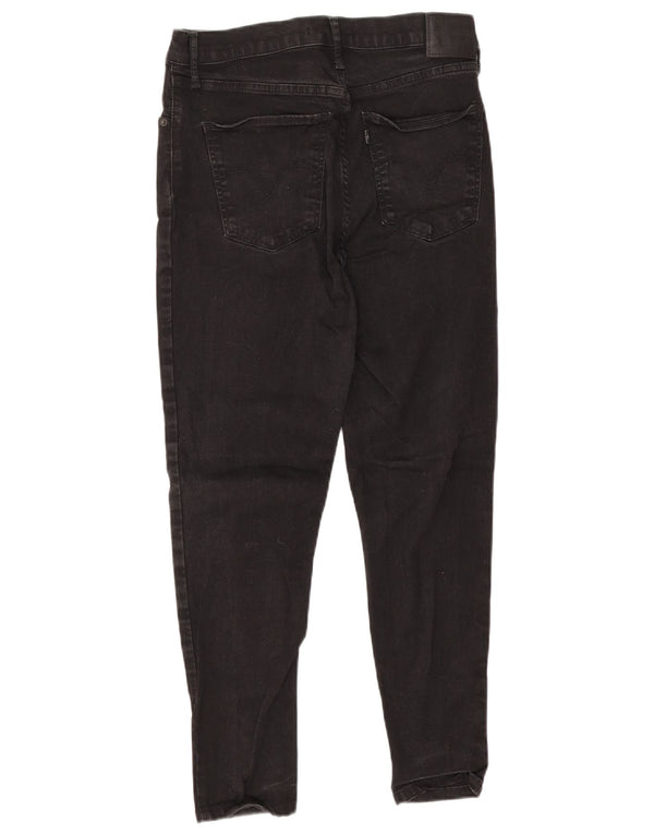 Женские укороченные джинсы Levi's Mile Super Skinny W32 L25, черный хлопок