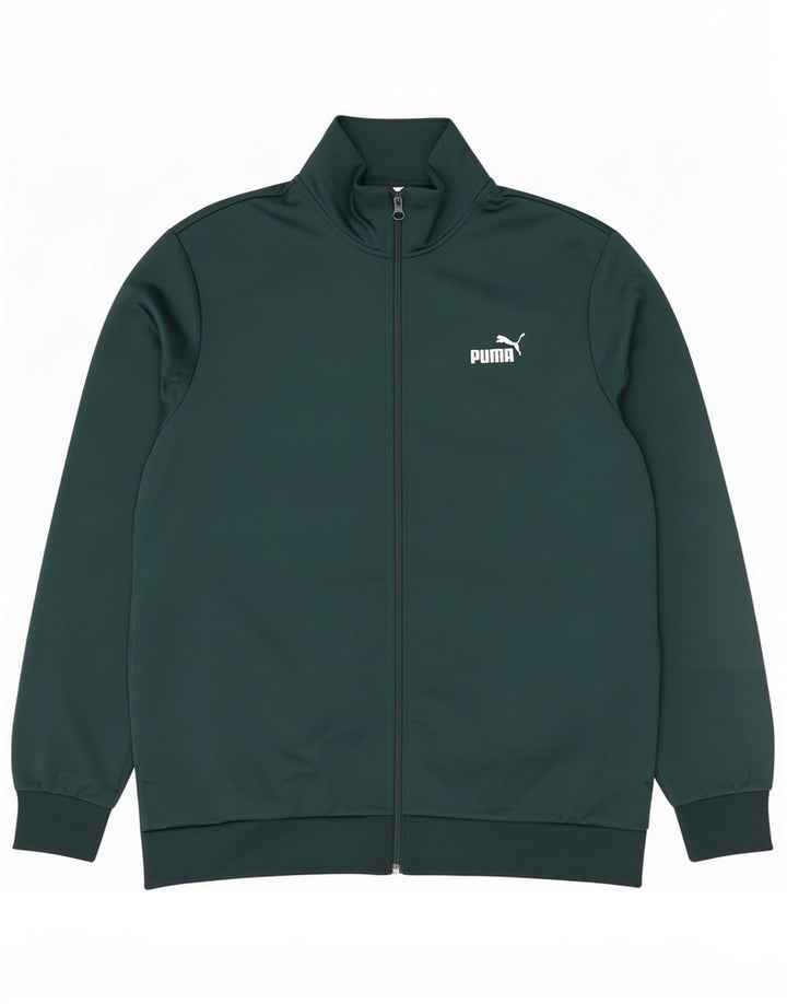 Мужская спортивная куртка Puma, большая зеленая полиэстер
