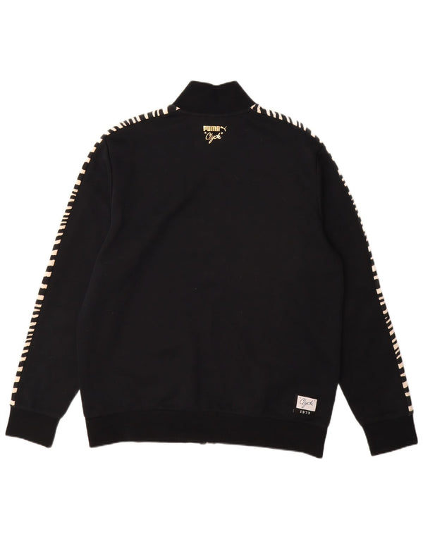 Мужской спортивный костюм Clyde PUMA, большая черная полиэстеровая куртка с животным принтом