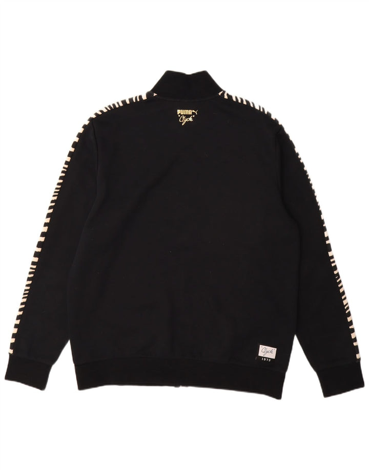 Мужской спортивный костюм Clyde PUMA, большая черная полиэстеровая куртка с животным принтом