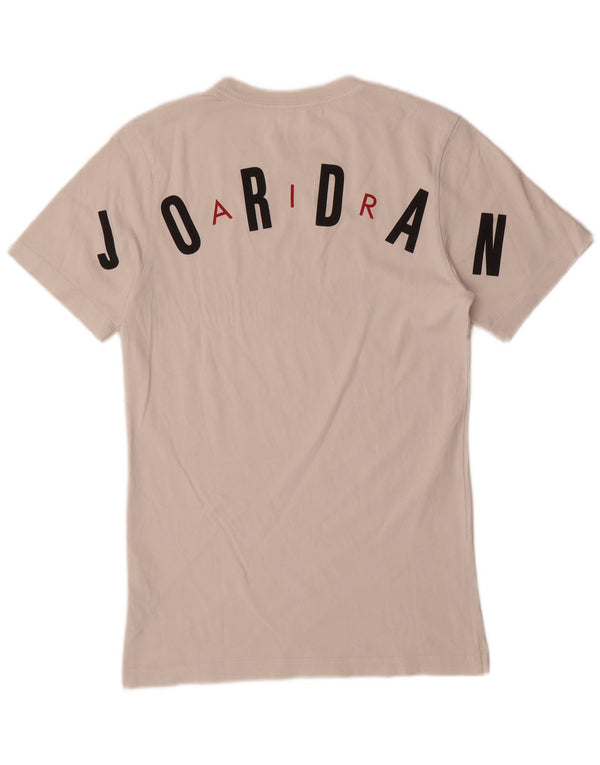 Мужская футболка с рисунком Jordan Top XS, белый хлопок
