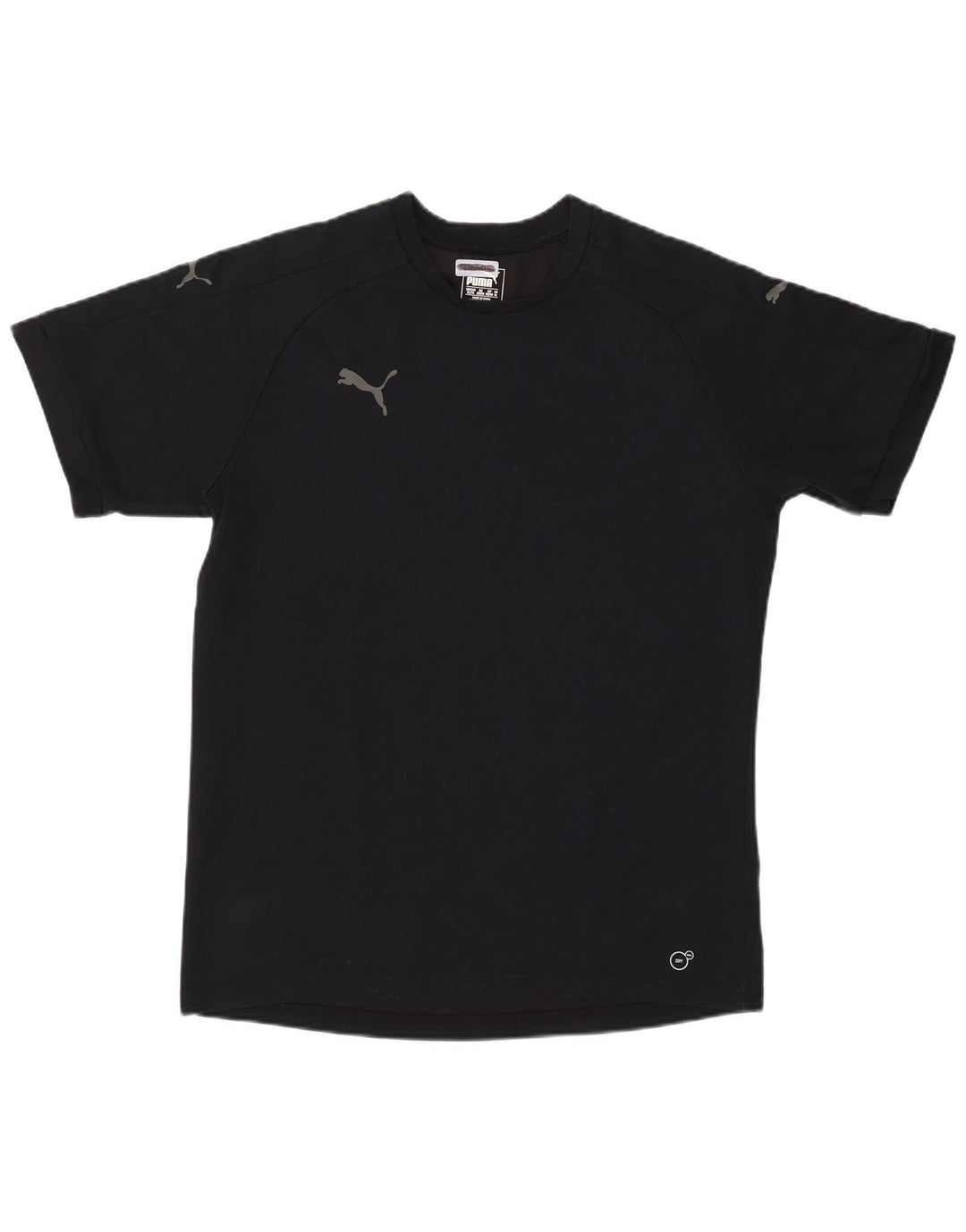 Мужская футболка Puma XL, черный хлопок