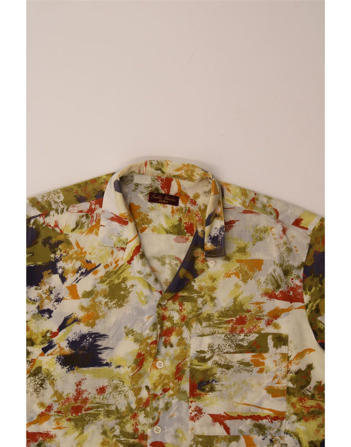 ADLER Mens Short Sleeve Shirt Medium Multicoloured Tie Dye Vintage Adler and Second-Hand Adler from Messina Hembry 