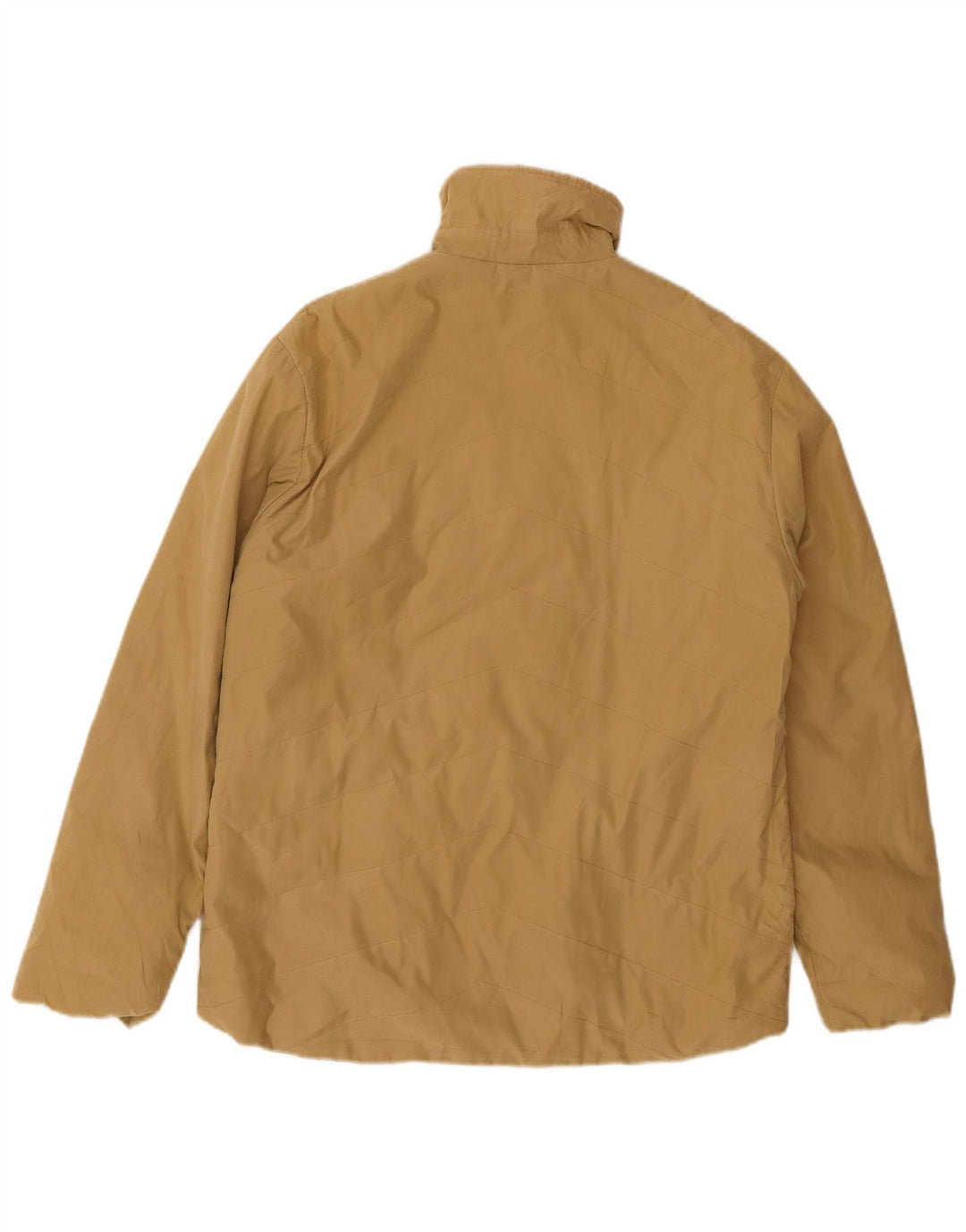 FILA Womens Bomber Jacket UK 16 Large Khaki Polyester
