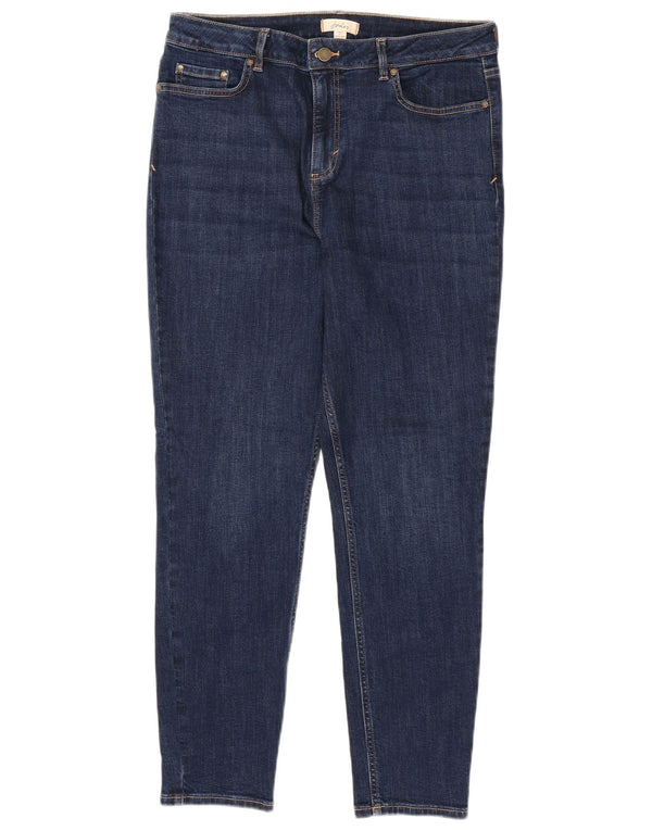 Женские джинсы скинни JOULES UK 14, большие W32 L28, темно-синие, хлопок