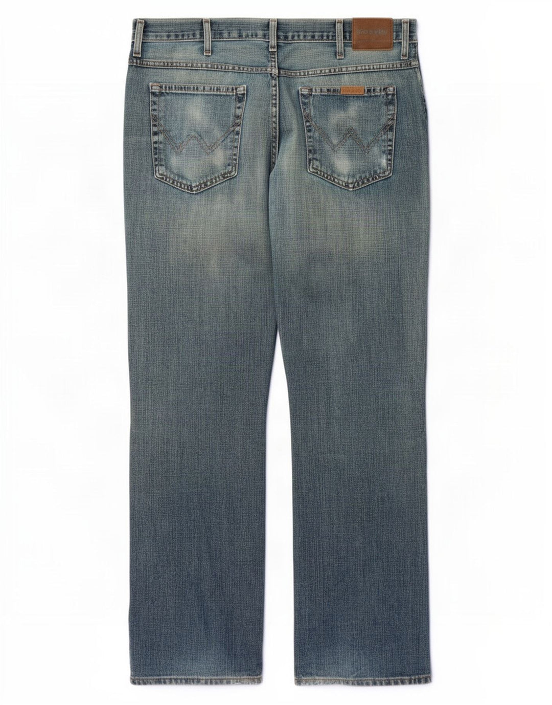 Мужские джинсы Bootcut Wrangler W38 L34 синие, хлопок