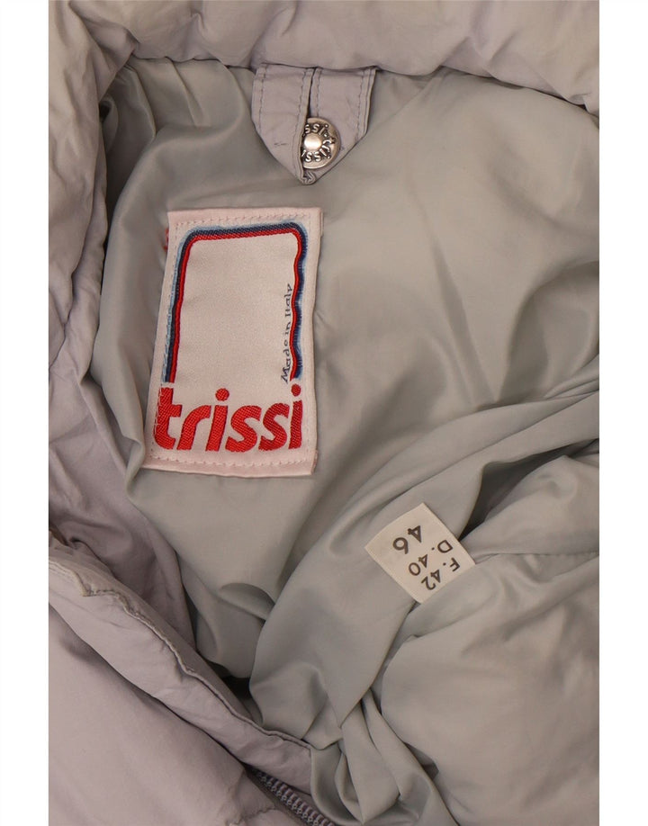 Женская стеганая куртка Trissi IT 46 большая синяя