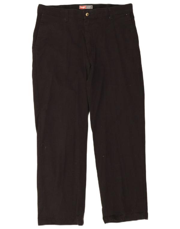 Мужские прямые брюки-чиносы Wrangler W34 L29, черные, хлопковые