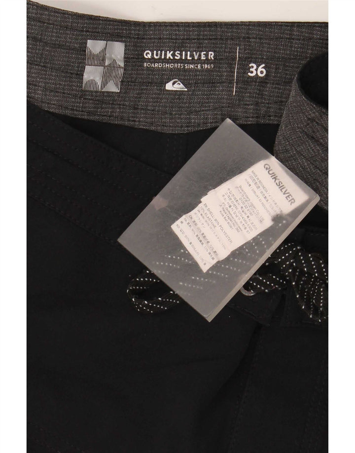 Мужские шорты для плавания Quiksilver, большие черные, полиэстер