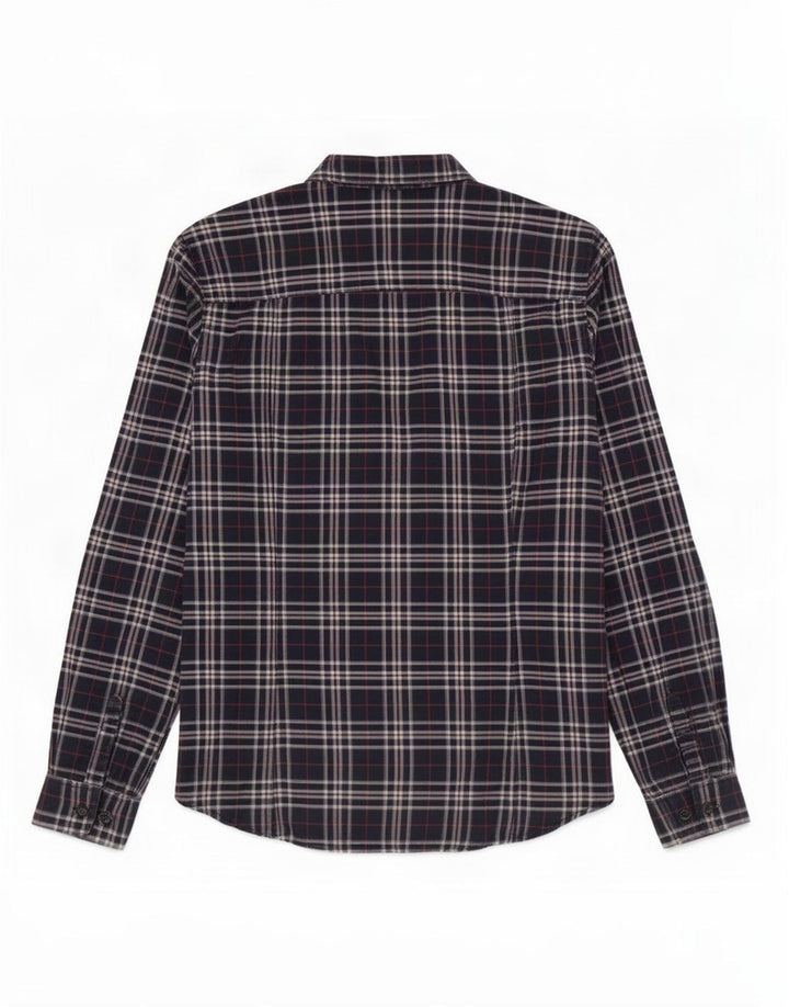 Рубашка женская Massimo Dutti EU 34 XS Темно-синяя клетка