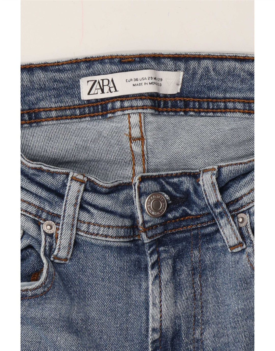 Джинсы мужские узкие Zara EU 36 XS W29 L30 синие