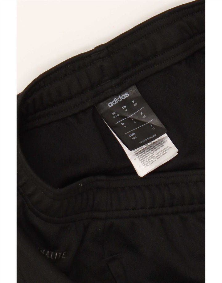 Мужские спортивные брюки Adidas Climalite UK 40/42, средний черный полиэстер