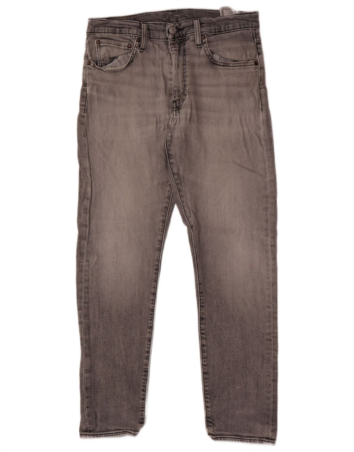 Мужские зауженные джинсы Levi's 512 W32 L30 серые, хлопок
