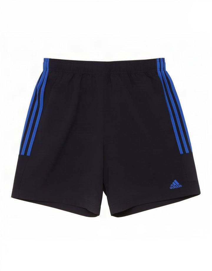 Мужские спортивные шорты Adidas, большие темно-синие, полиэстер