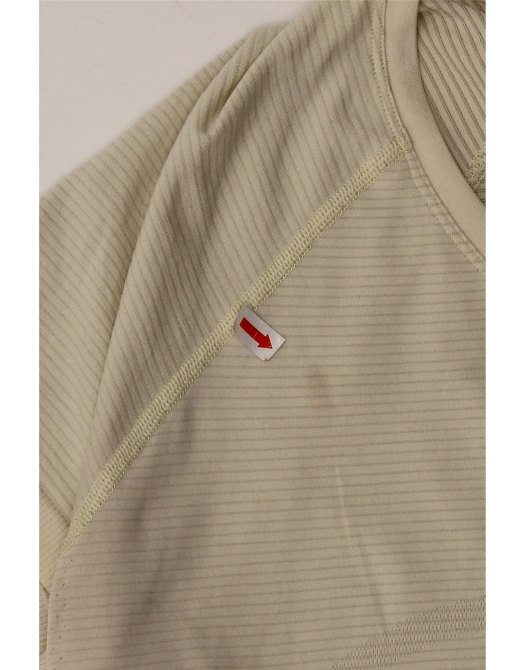 Женская футболка Lululemon Top UK 16, большая, бежевая
