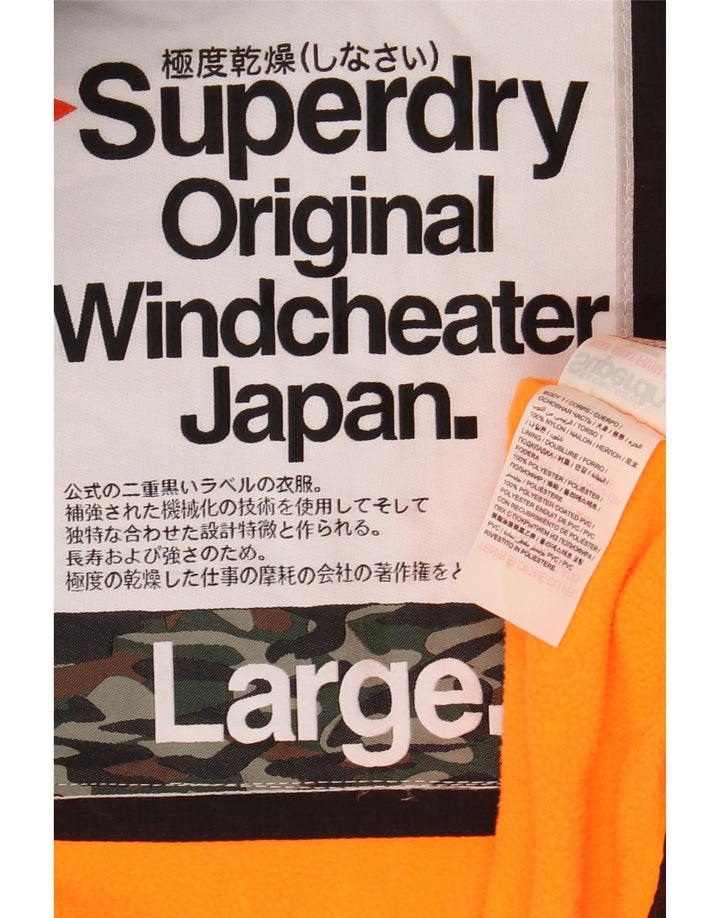 Женская ветровка Superdry The Windcheater UK 16, большая черная