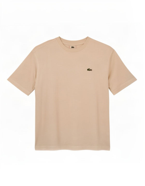 Мужская футболка Lacoste, размер 3, маленькая, белая