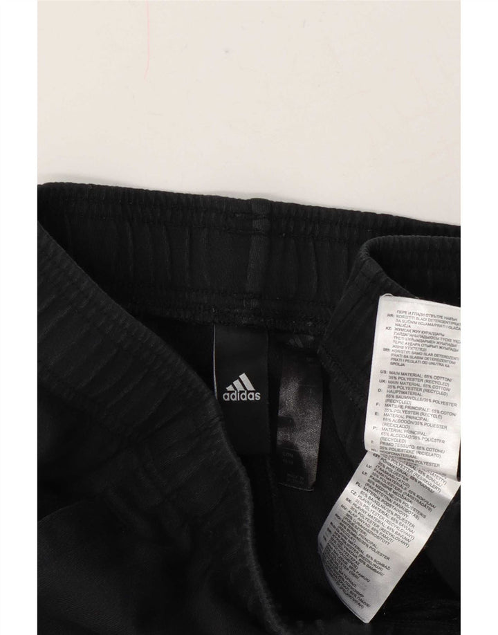 Мужские спортивные шорты Adidas с рисунком, средний черный хлопок