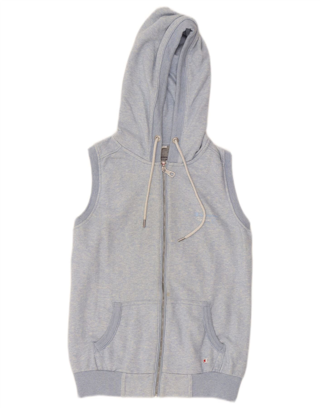 Женский свитер с капюшоном и молнией CHAMPION Heritage Classics UK 10, маленький синий цвет