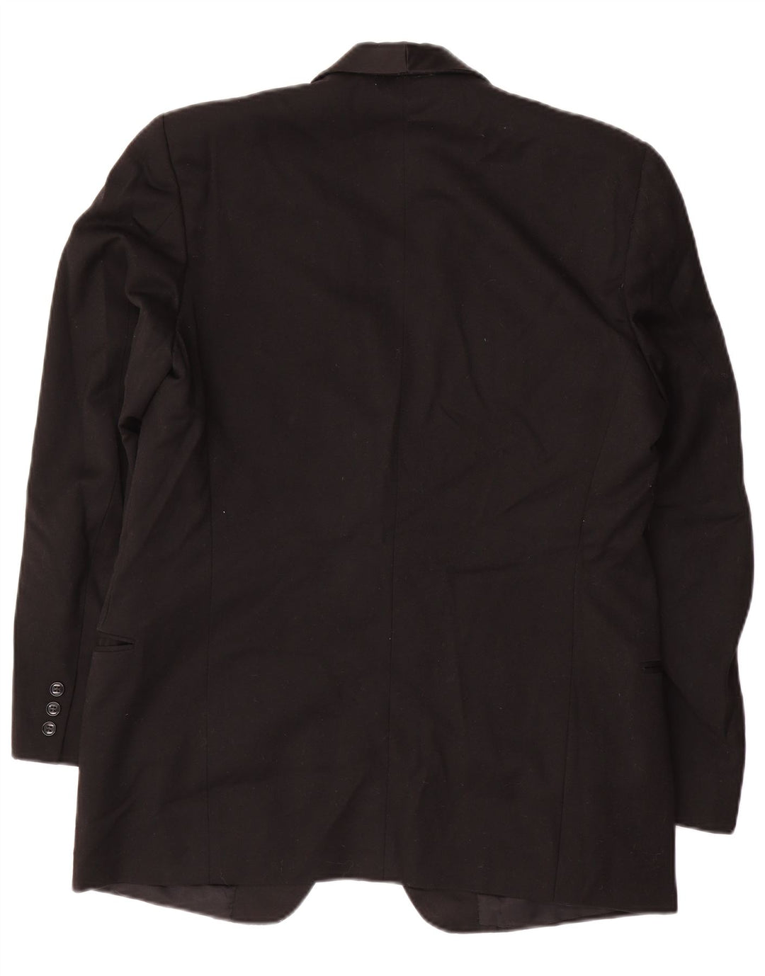 Винтажный мужской костюм из 2 предметов на 1 пуговице IT 52 XL W32 L30, черный