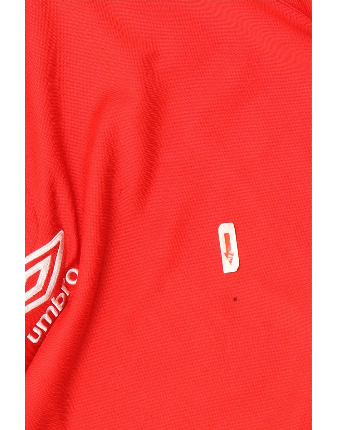 Umbro Мужской свитшот с воротником на молнии, джемпер XL, красный полиэстер