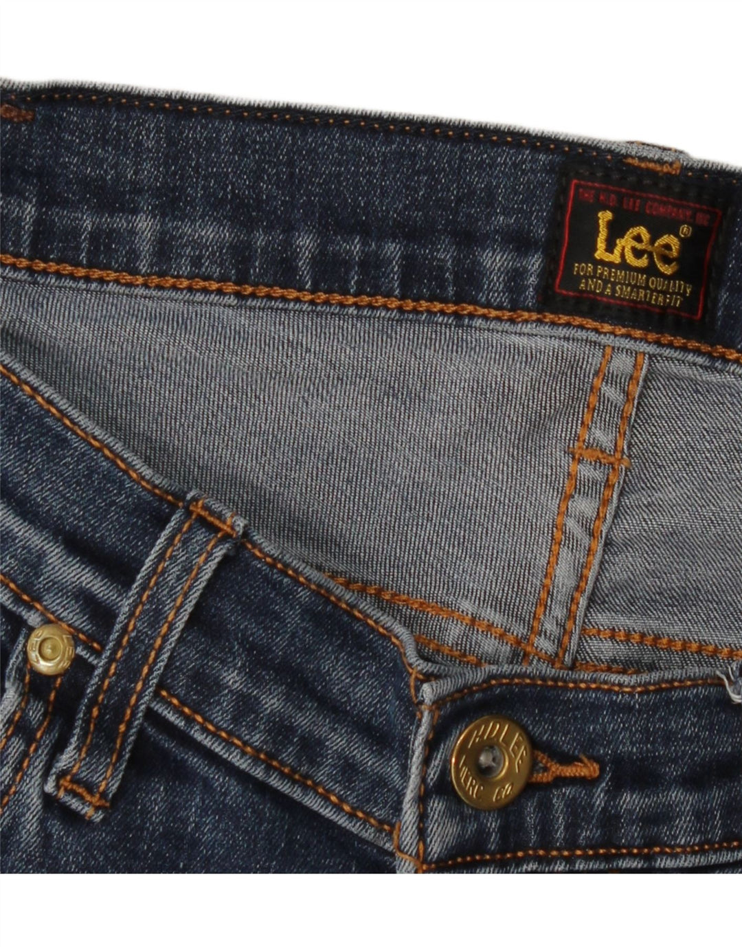 Джинсы Lee женские узкие W34 L32 синие