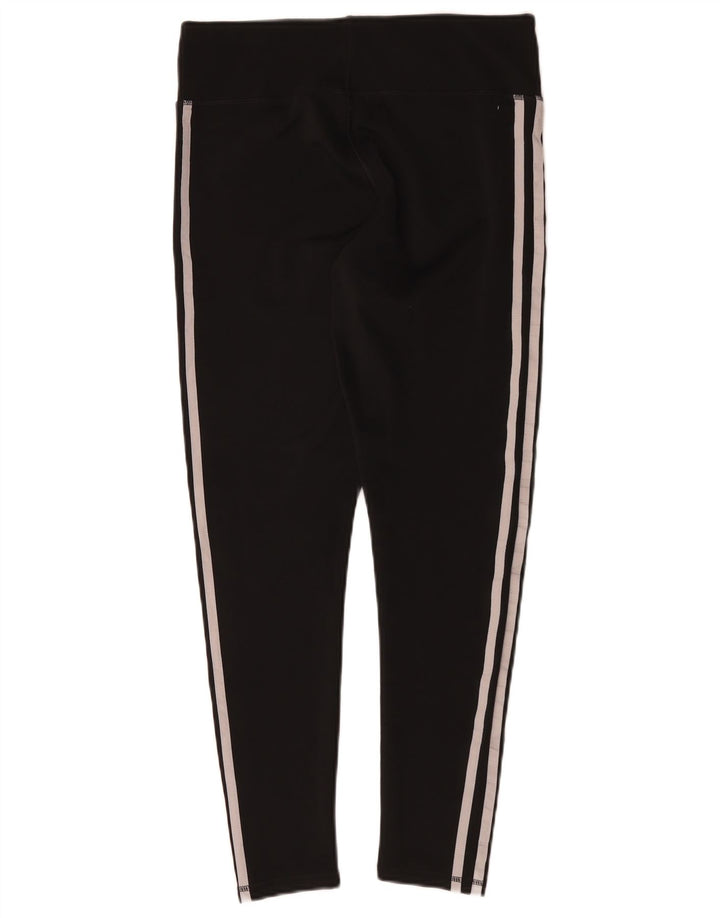 Женские леггинсы-капри Adidas Climalite UK 12/14, средние, черные